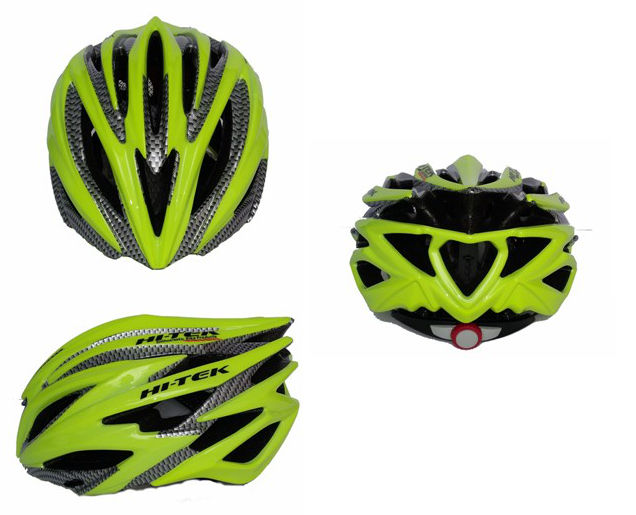 Casco HI-TEK ELITE C Neon/Gris S/M 25 Vents 250g