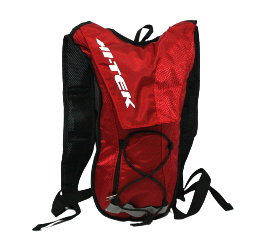 Mochila Hidratación HI-TEK Aero 2L Rojo/Negro