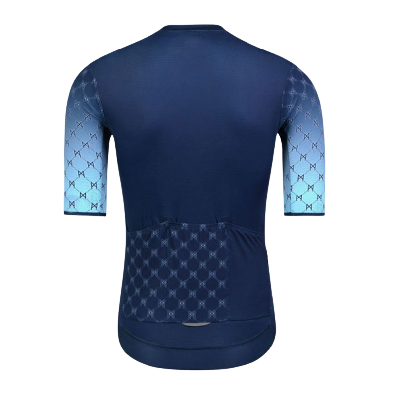Jersey HI-TEK SERENITY Azul Cierre completo