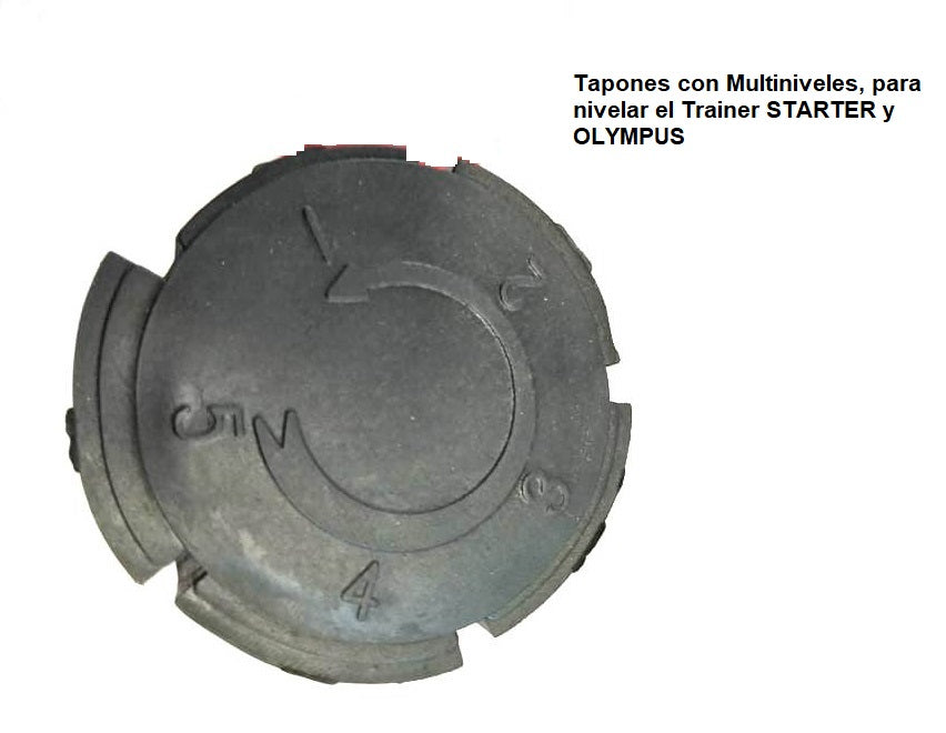 Entrenador HI-TEK MAG STARTER p/rueda Tras Negro ajuste MANUAL