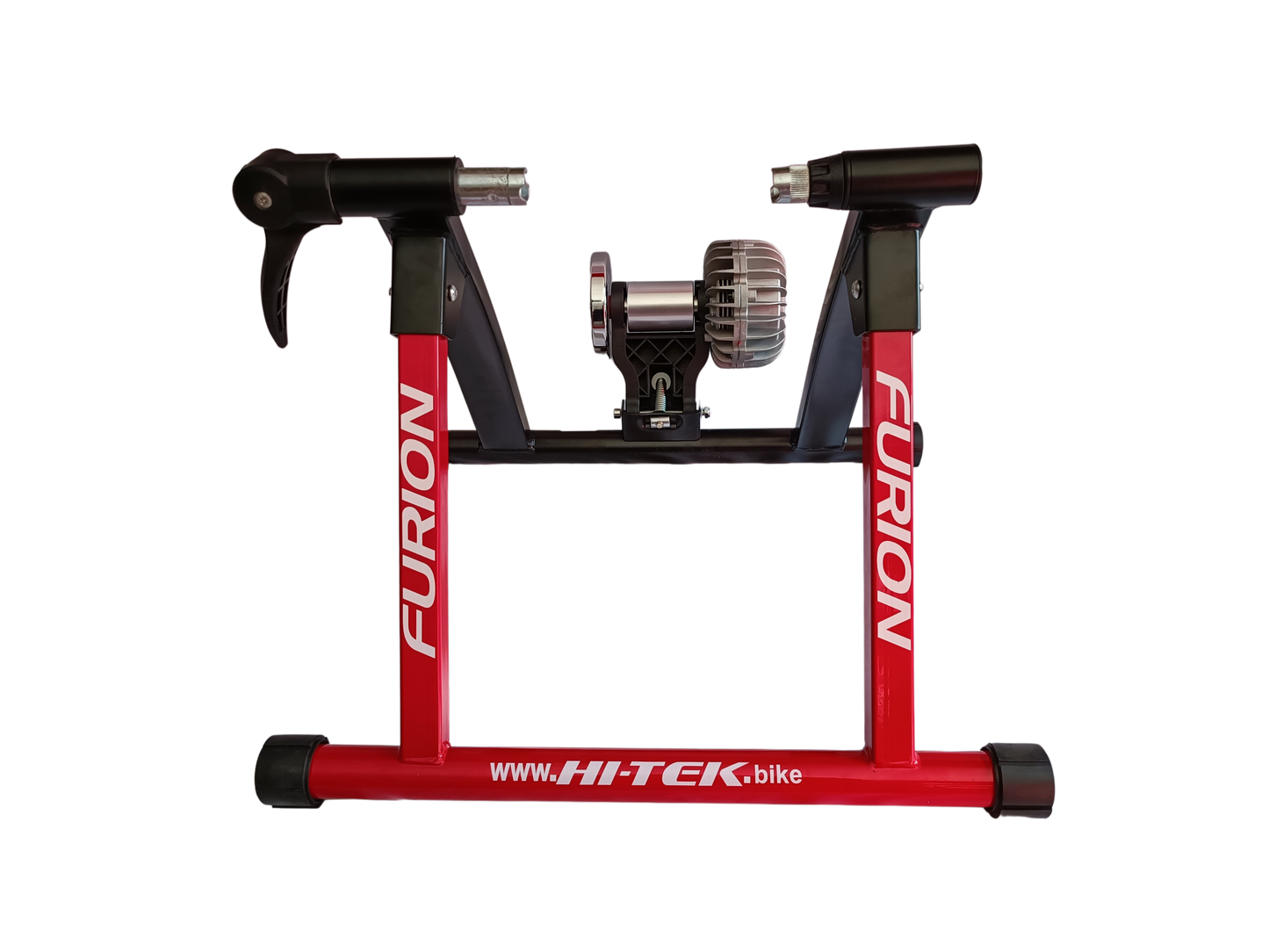 Entrenador HI-TEK FLUID FURION p/rueda Tras N/Rojo