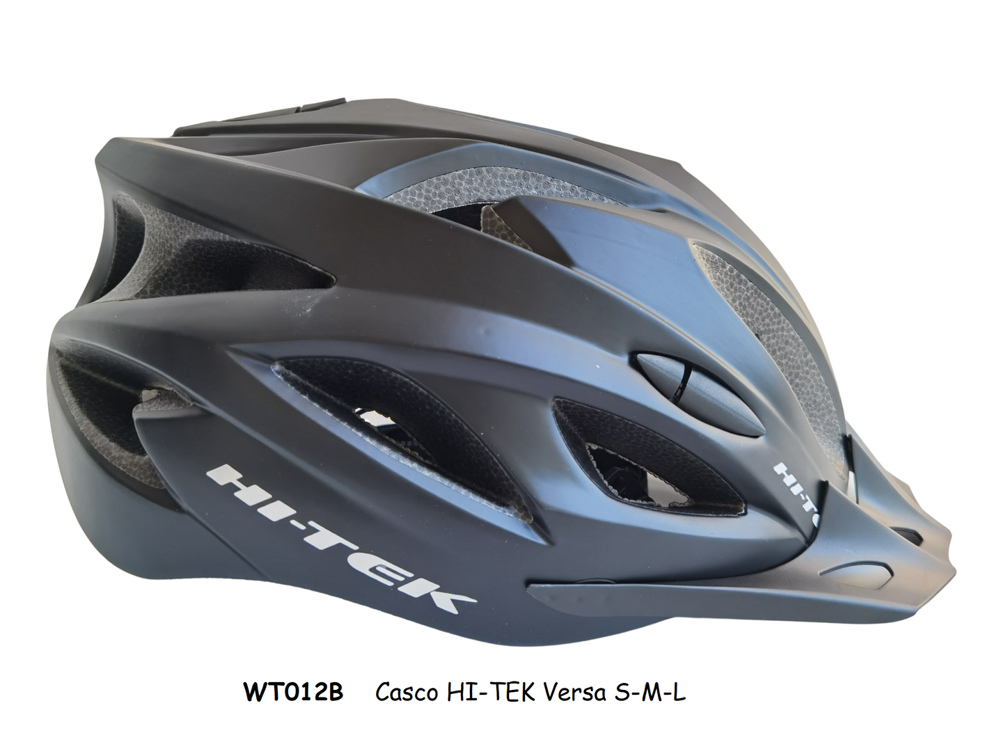 Casco HI-TEK Versa Negro con Vicera