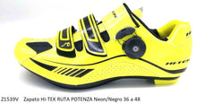 Cargar imagen en el visor de la galería, Zapato HI-TEK RUTA POTENZA Neon/Negro Ratch y 2 Velcros
