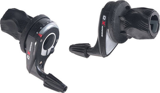 Cambios SRAM MTB XO tipo Gripshift set  9vel del y tras ratio 1:1