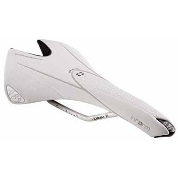 Asiento Bontrager Inform RaceXLite 128mm x 270mm 180g Titanio Hueco