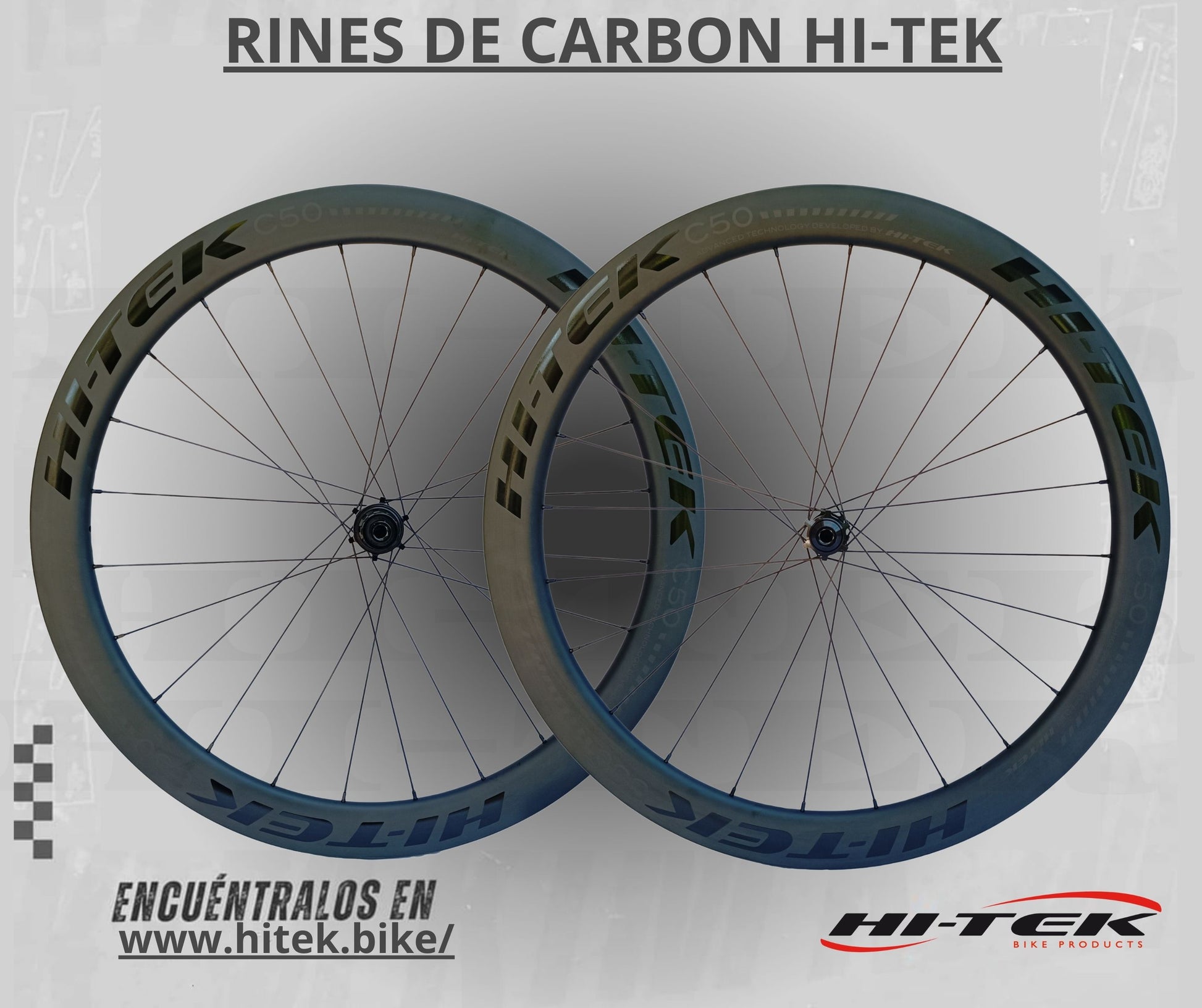 Ruedas Carretera Rines En Carbono Para Bicicleta De Ruta Rin De