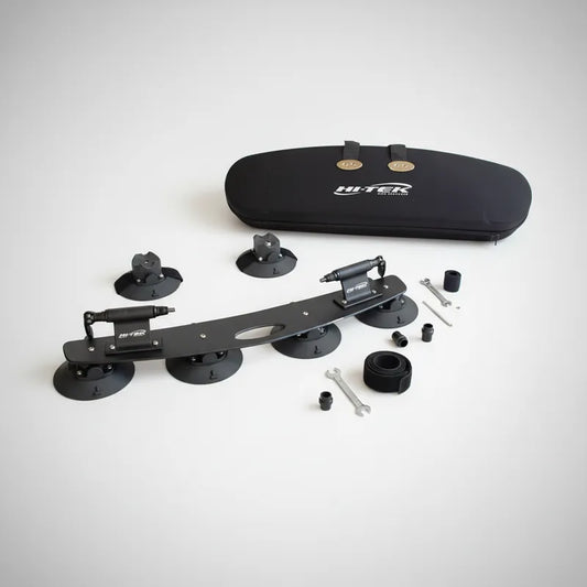 Rack HI-TEK de SUCCION EMPIRE 2 bicis Bloqueo 9mm adaptable 12, 15 y 20mm