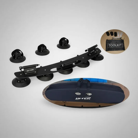 Rack HI-TEK de SUCCION EMPIRE 3 bicis Bloqueo 9mm adaptable 12, 15 y 20mm