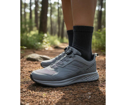 Tenis Hi-Tek MTB/Spinning TERRA Gris con Perilla de ajuste