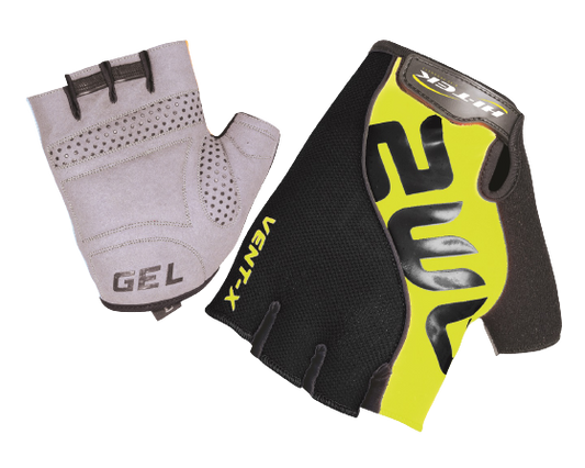 Guantes HI-TEK GEL VENT-X Neon/Negro
