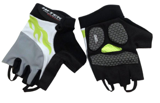 Guantes HI-TEK GEL CB65 Gris/Blanco/Negro