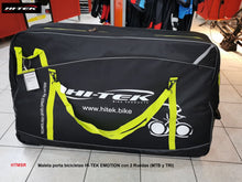 Cargar imagen en el visor de la galería, Maleta porta bicicletas HI-TEK EMOTION con 2 Ruedas (MTB y TRI)
